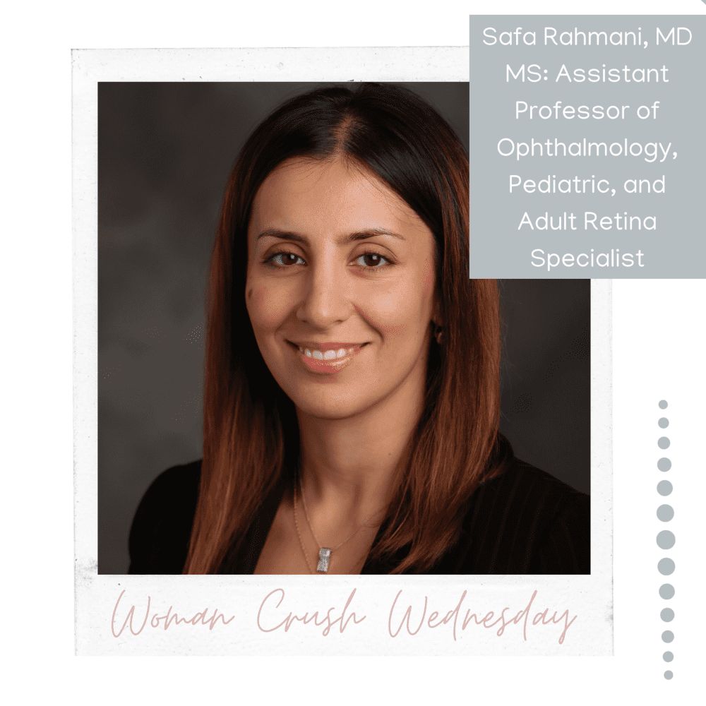 Woman Crush Wednesday: Safa Rahmani, MD MS